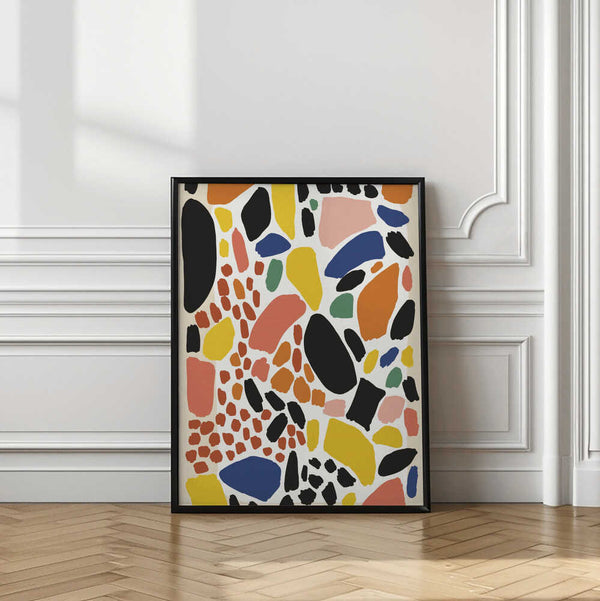 Tablou înramat „Colorful Fragments” de Treechild