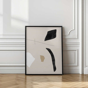 Tablou înramat „Graphic Shapes and Lines Poster” de Elena Ristova