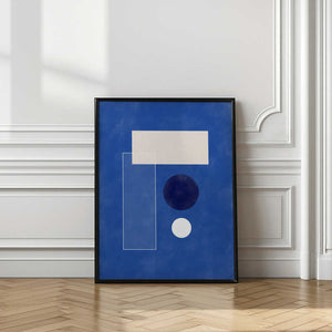 Tablou înramat „Minimalist Geometric shapes” de Elena Ristova