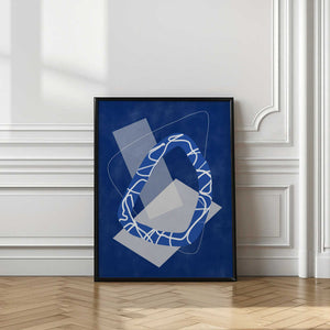 Tablou înramat „Geometric Flow” de Elena Ristova