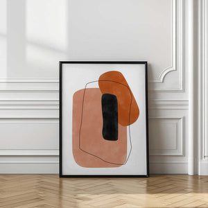 Tablou înramat „Abstract Harmony” de Elena Ristova