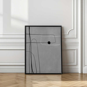 Tablou înramat „Balanced Lines” de Elena Ristova