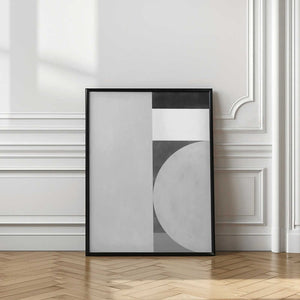Tablou înramat „Geometric Harmony” de Elena Ristova