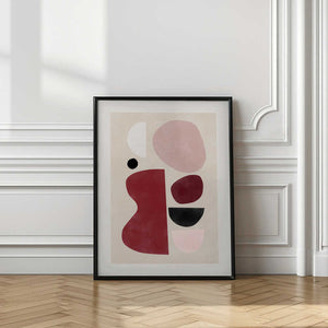 Tablou înramat „Abstract Geometric Shapes” de Elena Ristova