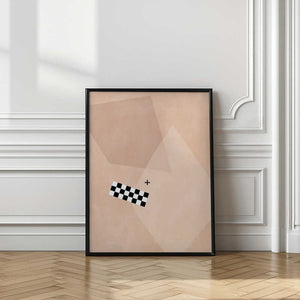 Tablou înramat „Geometric Balance” de Elena Ristova