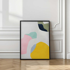 Tablou înramat „Pastel Minimal shapes” de Ana Rut Bre