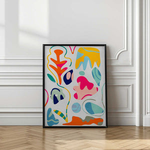 Tablou înramat „Matisse inspired shapes” de Ana Rut Bre