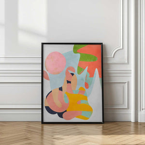 Tablou înramat „Pastel cut out” de Ana Rut Bre