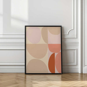 Tablou înramat „Mid Century Pastel 16” de Ana Rut Bre