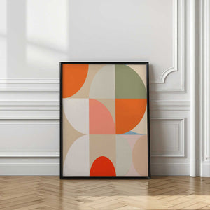 Tablou înramat „Mid Century Pastel 12” de Ana Rut Bre