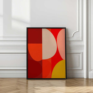Tablou înramat „Mid Century Pastel 10” de Ana Rut Bre