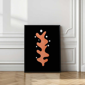 Tablou înramat „Aquarell Miro Shapes4 Kopie” de Ana Rut Bre
