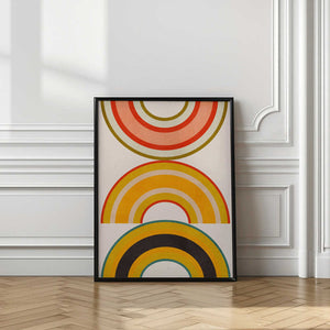 Tablou înramat „Rainbow Suns 6” de Ana Rut Bre