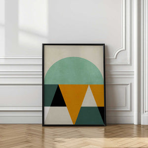 Tablou înramat „Rainbow Plus Shapes4” de Ana Rut Bre