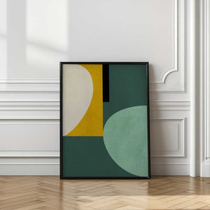 Tablou înramat „Rainbow Plus Shapes1” de Ana Rut Bre