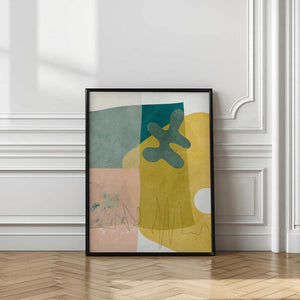 Tablou înramat „Nature Friendly Terracotta 3 Aquarell Kopie” de Ana Rut Bre