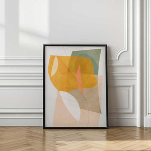Tablou înramat „Nature Friendly Terracotta 5 Aquarell Kopie” de Ana Rut Bre