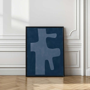Tablou înramat „Abstract Silhouette” de Elena Ristova