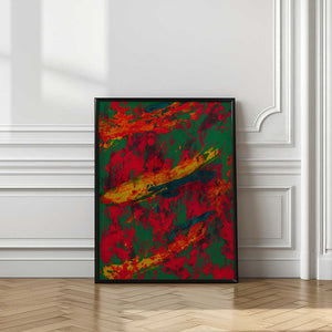 Tablou înramat „colored paints” de engin akyurt