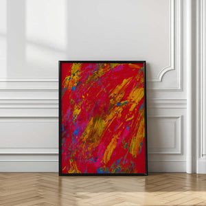 Tablou înramat „colored paints” de engin akyurt