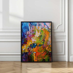 Tablou înramat „Vivid Petal Whispers” de Dorothy Fagan