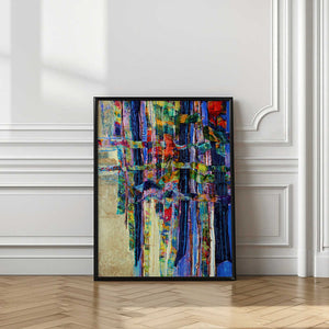 Tablou înramat „Colorful Cascade” de Dorothy Fagan