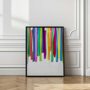 Tablou înramat „Colorful Stripes 2” de Mareike Böhmer