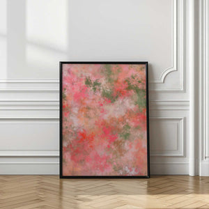 Tablou înramat „Pastel Flowery Artwork” de Bilge Paksoylu