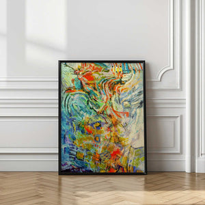 Tablou înramat „Ethereal Blossom Glow” de Dorothy Fagan