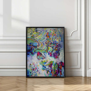 Tablou înramat „Vibrant Tapestry” de Dorothy Fagan
