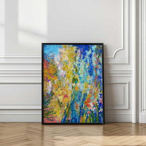 Tablou înramat „Vibrant Chaos” de Dorothy Fagan