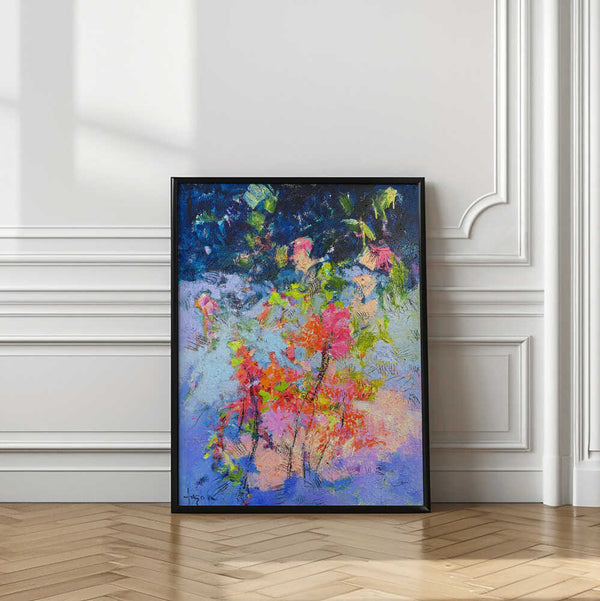 Tablou înramat „Nature Inspired Abstract” de Dorothy Fagan