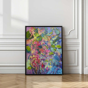 Tablou înramat „Vibrant Floral Dreams” de Dorothy Fagan