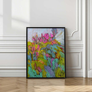 Tablou înramat „Whimsical Garden Dreams” de Dorothy Fagan
