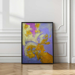 Tablou înramat „Golden Blossom Glow” de Dorothy Fagan
