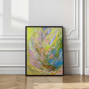 Tablou înramat „Whirl of Petals” de Dorothy Fagan