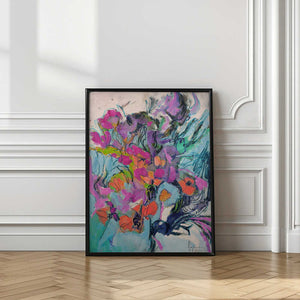 Tablou înramat „Floral Symphony” de Dorothy Fagan