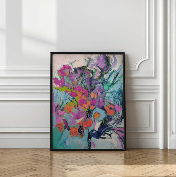 Tablou înramat „Floral Symphony” de Dorothy Fagan