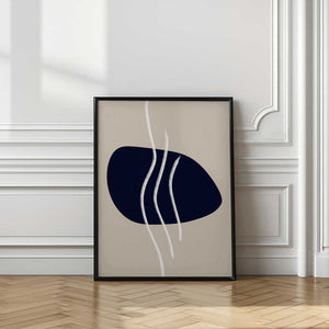 Tablou înramat „Scandi Abstract 2” de Anne-Marie Volfova