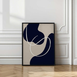 Tablou înramat „Scandi Abstract 3” de Anne-Marie Volfova