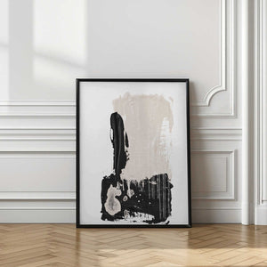 Tablou înramat „Black and White” de Sally Ann Moss
