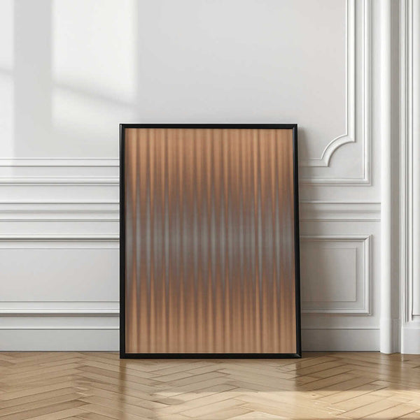 Tablou înramat „Euphoria - Orange and Gray” de Alma