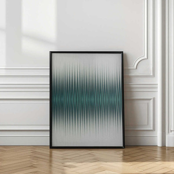 Tablou înramat „Euphoria - White and Green” de Alma