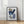 Tablou înramat „Blue & Brown Paint Blocks” de Orara Studio
