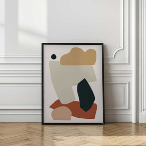 Tablou înramat „Collage Earth I” de Orara Studio