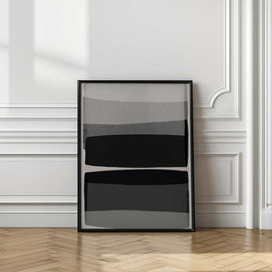 Tablou înramat „Modern Black and White” de Orara Studio