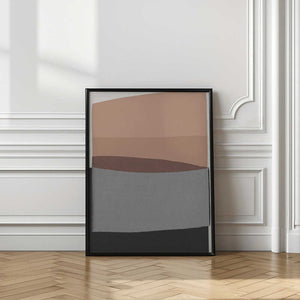 Tablou înramat „Modern Pink and Grey” de Orara Studio