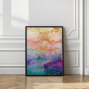 Tablou înramat „Nebula I” de Camille Contini