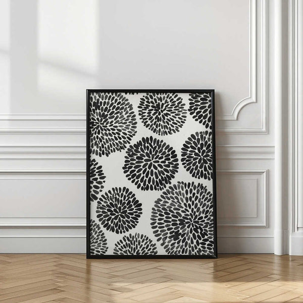 Tablou înramat „SANTAN” de Fun Qui