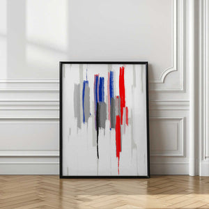 Tablou înramat „BILLS RED WHITE AND BLUE” de Fun Qui